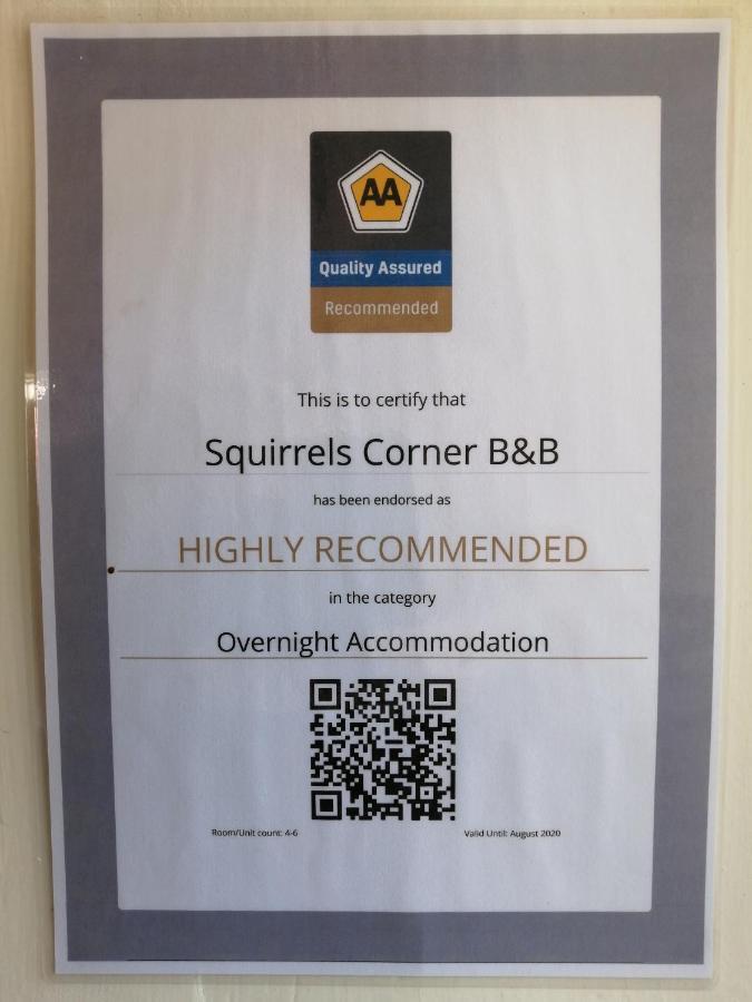 Squirrels Corner Bed and Breakfast Montagu Exteriör bild